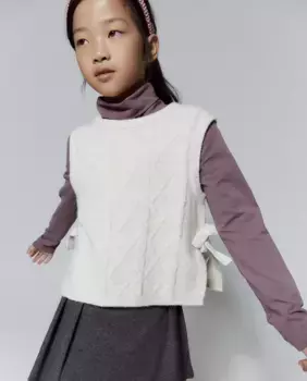 Трикотажный жилет Sfera, цвет Crudo