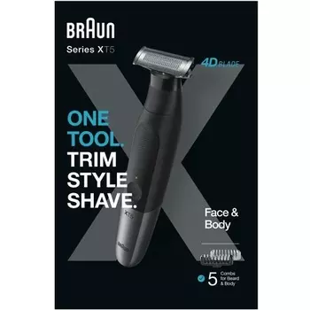 Триммер Braun Styler XT5100 Черный/Серый Spc