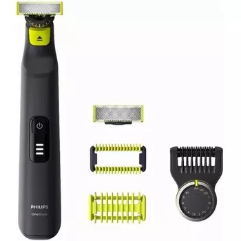 Триммер для бороды Oneblade Pro Qp6541/15, влажный и сухой, черный, Philips