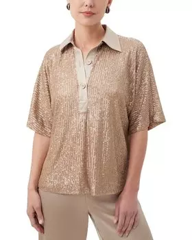 Трина Турк Айка Топ Trina Turk, желтый