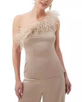 Трина Турк Айя Топ Trina Turk, желтый