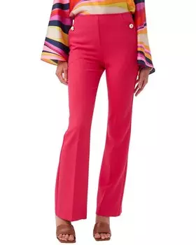 Трина Турк Бойнтон Брюки Trina Turk, розовый