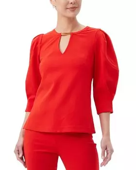 Трина Турк Эмико Топ Trina Turk, красный