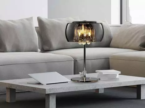 Trio 511210306 Лампа настольная 3xG9 42Вт 2800К 3x624лм хром, черный