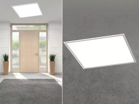 TRIO 674016207 Светодиодный потолочный светильник, серебро