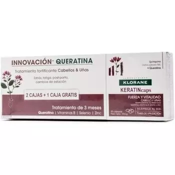 Трио Кератиновые Шапочки Klorane