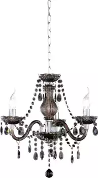 TRIO lamp Люстра, 3 лампочки, лампочка E14 | без лампочки, подвесной светильник, подвесной светильник, подвесной светильник TRIO Leuchten 39 см, Высота: 44,5 см, черный