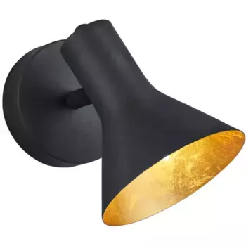 TRIO Leuchten Настенный светильник “NINA”, 1 лампочка, лампочка E14 | без лампочек, черный