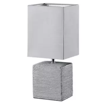 TRIO Leuchten Настольная лампа «PING», 1 лампочка, лампочка E14 | без лампочек, светло-серый/серый