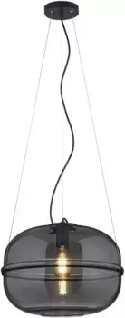TRIO Leuchten Подвесной светильник "Lorena" 41,4 см, Высота: 150,0 см., черный матовый