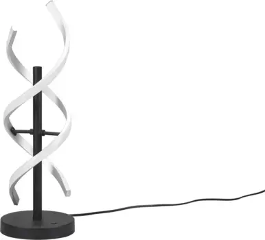 TRIO Leuchten Светодиодная настольная лампа "Sequence" 16,0 см, Высота: 48,5 см, цвет aluminiumfarben