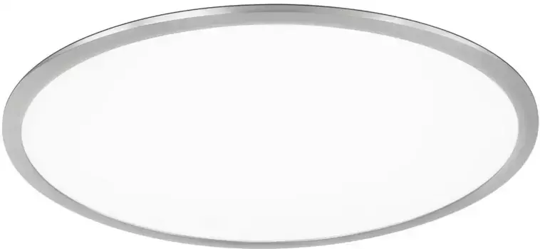 TRIO Leuchten Светодиодный потолочный светильник "Гриффин" 30 см, Высота: 5 см, цвет nickelfarben