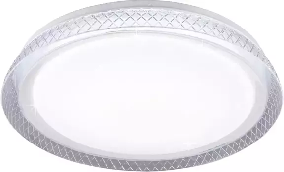 TRIO Leuchten Светодиодный потолочный светильник "Heracles" 38 см, Высота: 6 см, белый