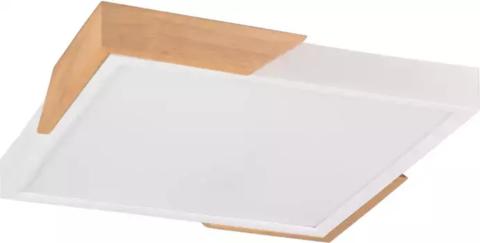 TRIO Leuchten Светодиодный потолочный светильник "Meta" Высота: 3,5 см, белый/матовый