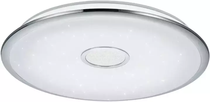 TRIO Leuchten Светодиодный потолочный светильник "OSAKA", источник света Светодиодная панель | Постоянно встроенный светодиодный потолочный светильник 67 см, Высота: 10 см, белый