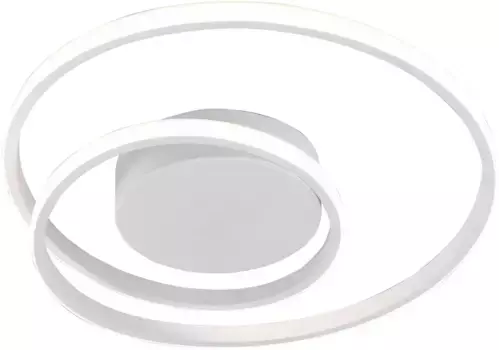 TRIO Leuchten Светодиодный потолочный светильник "Zibal" 39 см, Высота: 7 см, белый