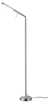TRIO Leuchten Светодиодный торшер "FILIGRAN", 1 лампочка, источник света Светодиодный модуль | Светодиод прочно интегрирован 18 см, Рост: 162 см, цвет nickelfarben