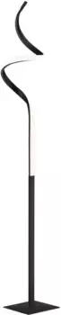 TRIO Leuchten Светодиодный торшер "Mira" 20,5 см, Рост: 145 см, черно-белый