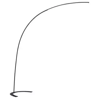 Trio Shanghai высота 210 см черный 1-лампочка круглый