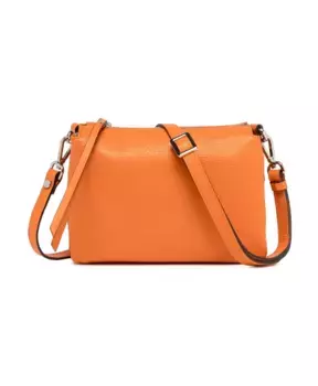 Трио стильная сумочка Gianni Chiarini, оранжевый