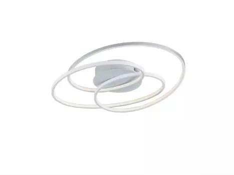 Трио светодиодный потолочный светильник Gale матовый белый 38,5 Вт 3850 лм 600 мм TRIO