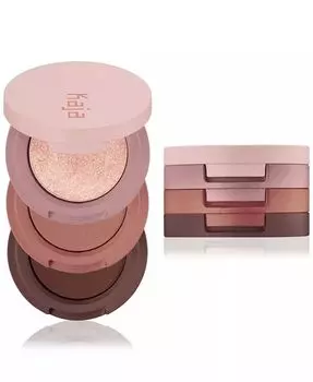 Трио теней для век Bento Bouncy Eyeshadow Kaja, цвет COLD BREW EINSPNNER