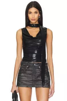 Триста топ Superdown, черный