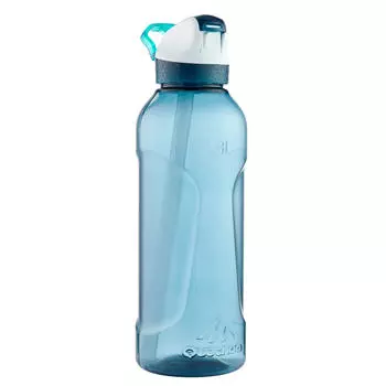 Тритановая колба 0,8 л с крышкой быстрого приготовления и пипеткой для походов Quechua