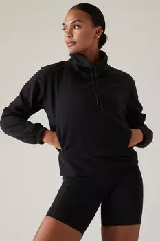 Триумф Гибрид с широким воротником Athleta, черный