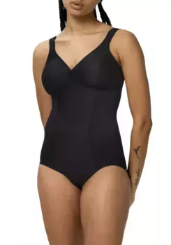 Триумф корректирующий фигуру "Modern Soft+Cotton BS", без косточек, базовое белье Triumph, черный
