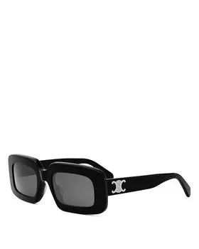 Триумф Прямоугольные Солнцезащитные Очки, 53 мм CELINE, черный