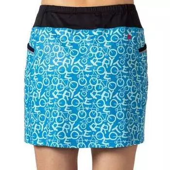 Trixie Skort - Women's Terry Bicycles, цвет Cyclo Blue