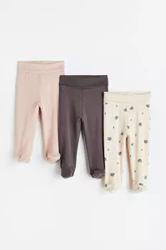 Тройка брюк H&M, бежевый