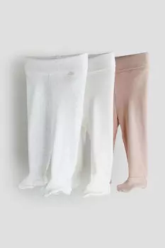 Тройка брюк H&M, розовый