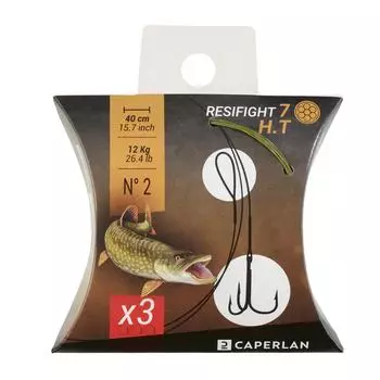 Тройник Leader Resifight 7 12 кг Ловля хищника CAPERLAN