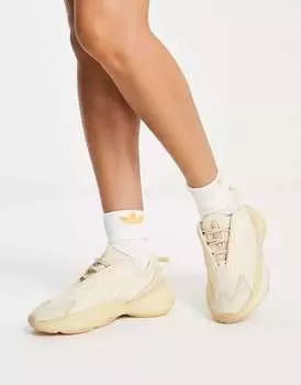 Тройно-бежевые кроссовки adidas Originals Ozrah