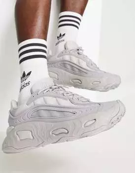 Тройно-серые кроссовки adidas Originals Oznova