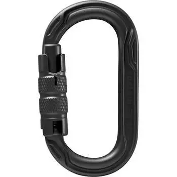 Тройной карабин Oval Power 2500 Edelrid, черный