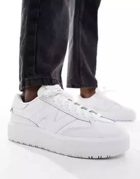 Тройные белые кроссовки New Balance CT302