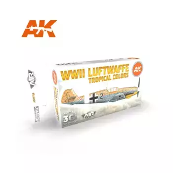 Тропические цвета Люфтваффе времен Второй мировой войны, 3rd Gen Acrylic Special Set