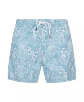 Тропические плавки Fedeli, синий