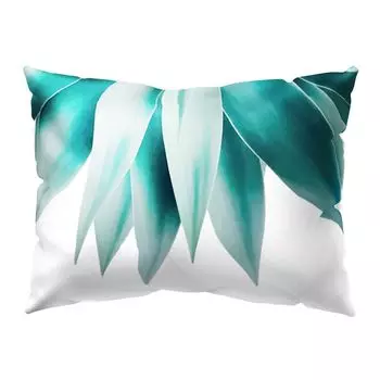 Тропические зеленые листья, прямоугольная наволочка, чехол для дивана, украшение для дома-11 # Stuttg
