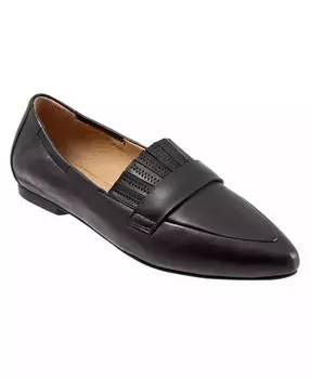 Троттерс Эмоцион Туфли на плоской подошве Trotters, черный