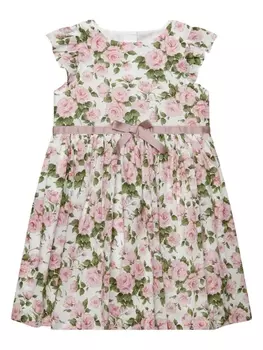 Trotters платье Carline с цветочным принтом, белый