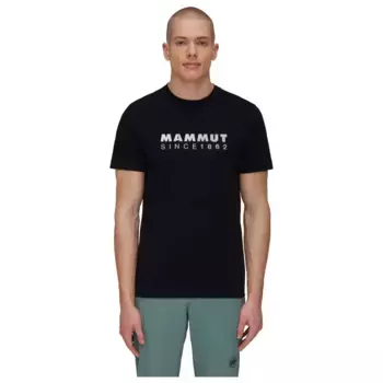 TROVAT LOGO Mammut мужская футболка, чёрный