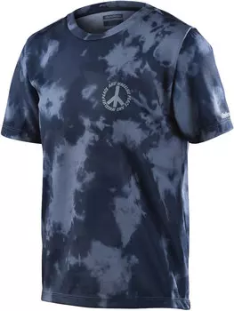 Джерси Troy Lee Designs Flowline Plot Молодежные для велосипеда, серые