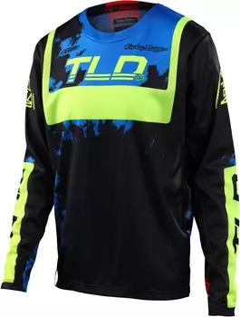 Джерси Troy Lee Designs GP Astro Молодежные мотокросс, черно-желтые