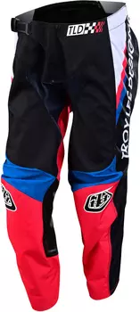 Штаны Troy Lee Designs GP Drop In Молодежные мотокроссовые, черно-красные