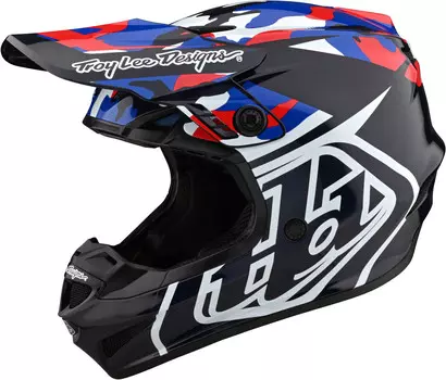 Troy Lee Designs One &amp; Done GP Overload Camo Шлем мотокросса,