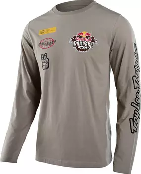 Troy Lee Designs Red Bull Rampage Lockup Рубашка с длинным рукавом, бежевый